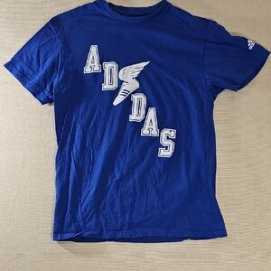 Adidas Kids Royal Blue Graphic Tee